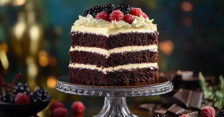 triple chocolate cake